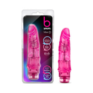 7. 75 inch dildo by blush in light pink shown for use by her or him
