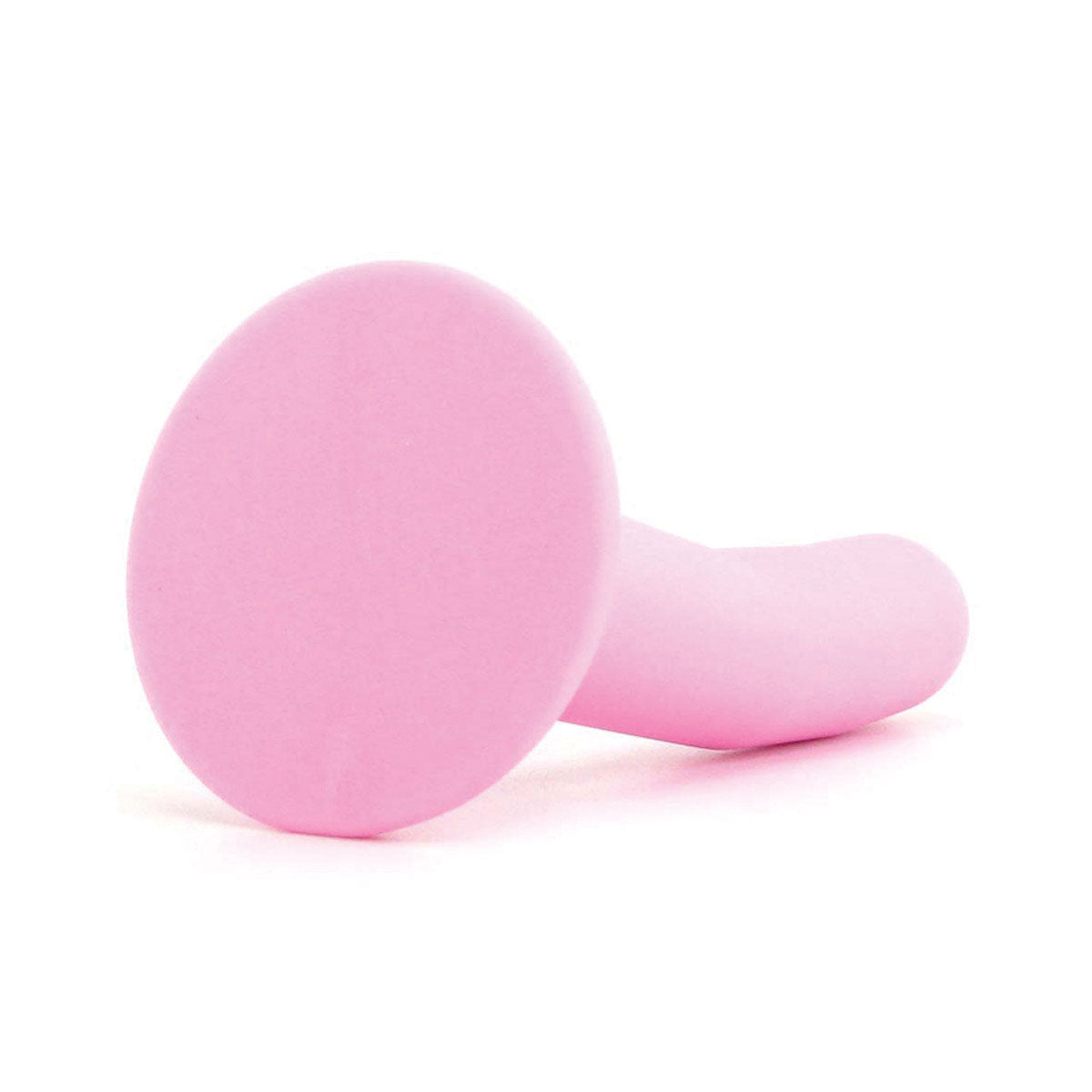 5.1 inch Dildo by Wet For Her in Light Pink shown for pegging Her or Him