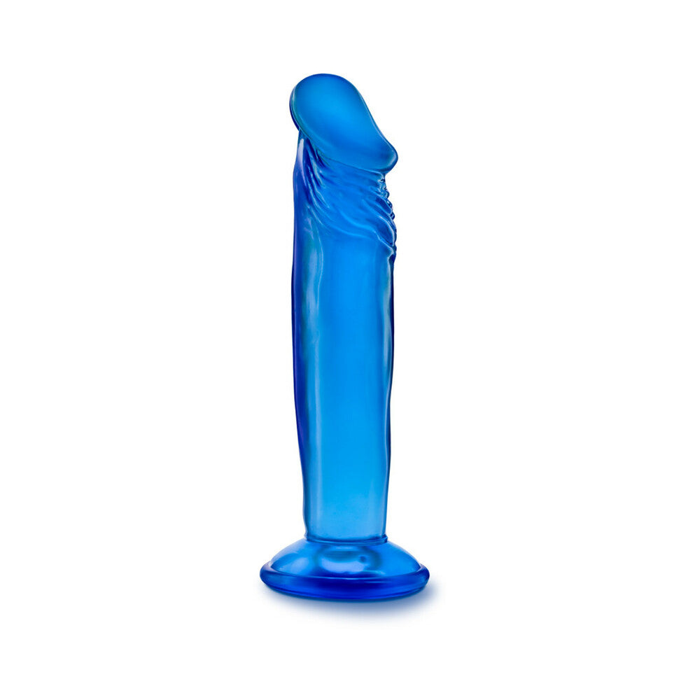 6 inch Dildo from Blush in Blue designed for anal sex with Her or Him