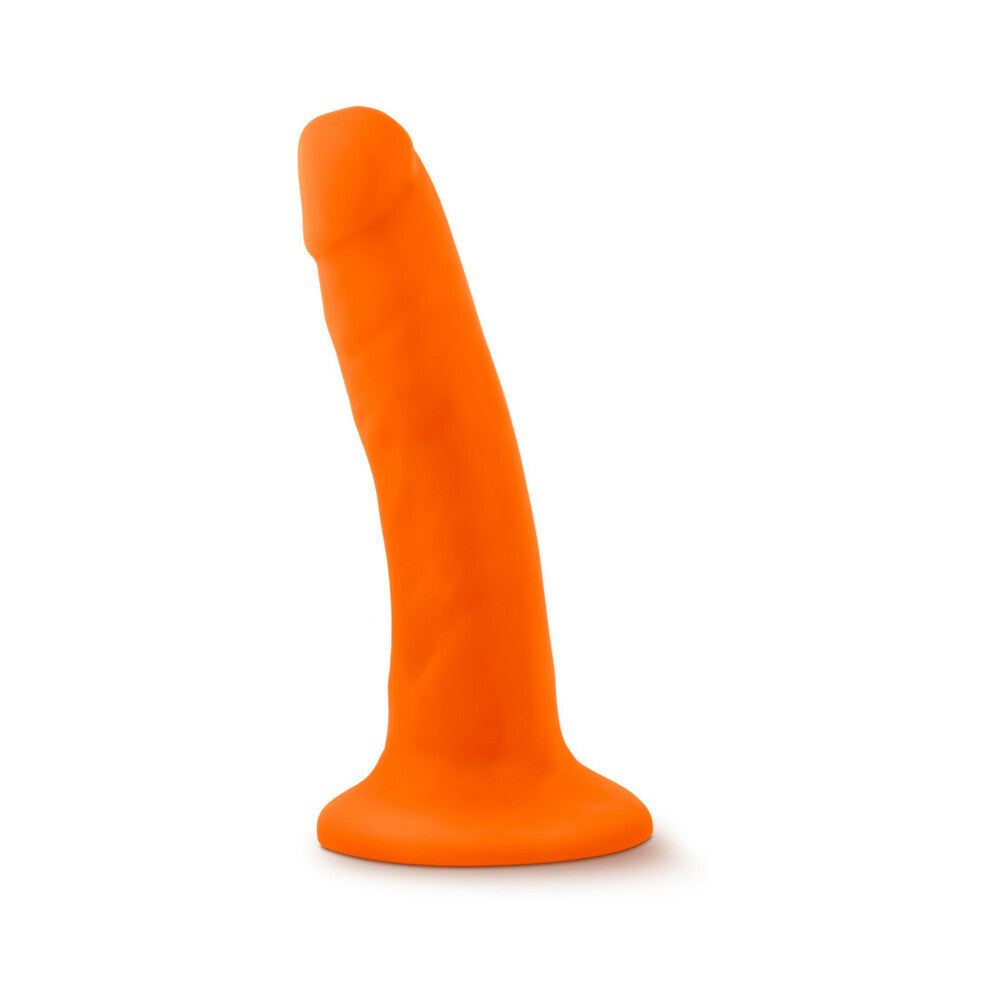 6 inch Dildo from Blush in Orange designed for anal sex with Her or Him