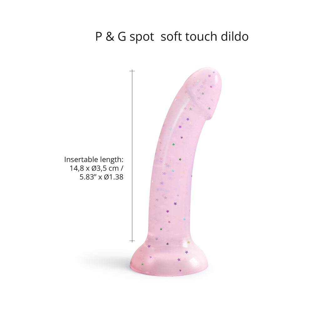 6 inch Dildo from Lovely Planet in Light Pink designed for anal sex with Her or Him