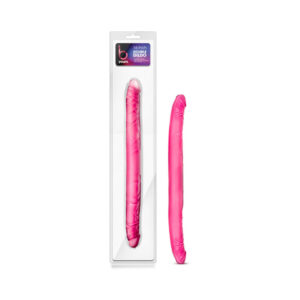 16 inch Dildo Blush Hot Pink Magenta Fuchsia B Yours Double