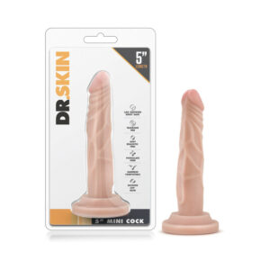 5 inch Dildo Blush Vanilla Ivory Beige Dr Skin Mini Realistic Beige