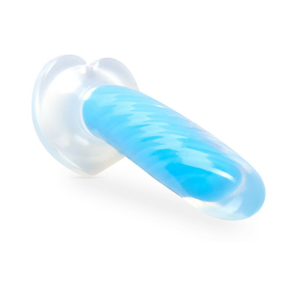 7 inch Dildo from Blush in Blue designed for anal sex with Her or Him