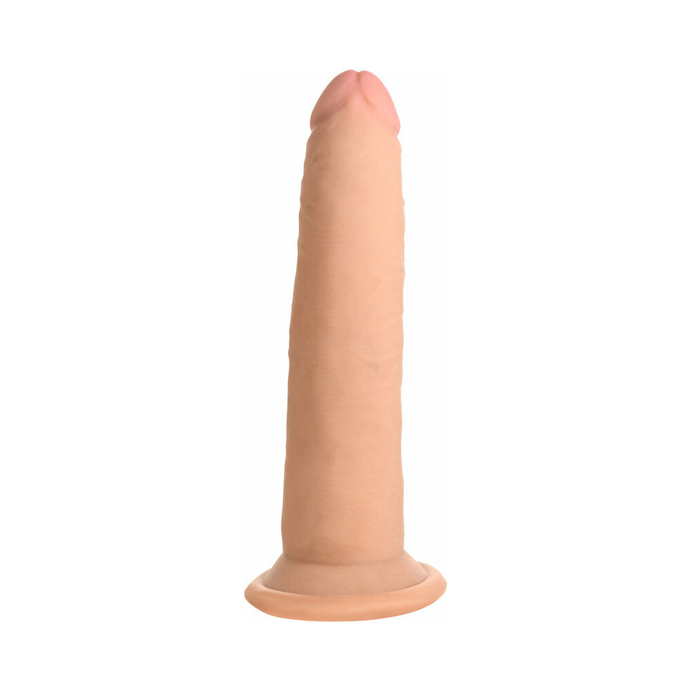 7 inch Dildo from Curve Novelties in Vanilla Ivory Beige designed for anal sex with Her or Him