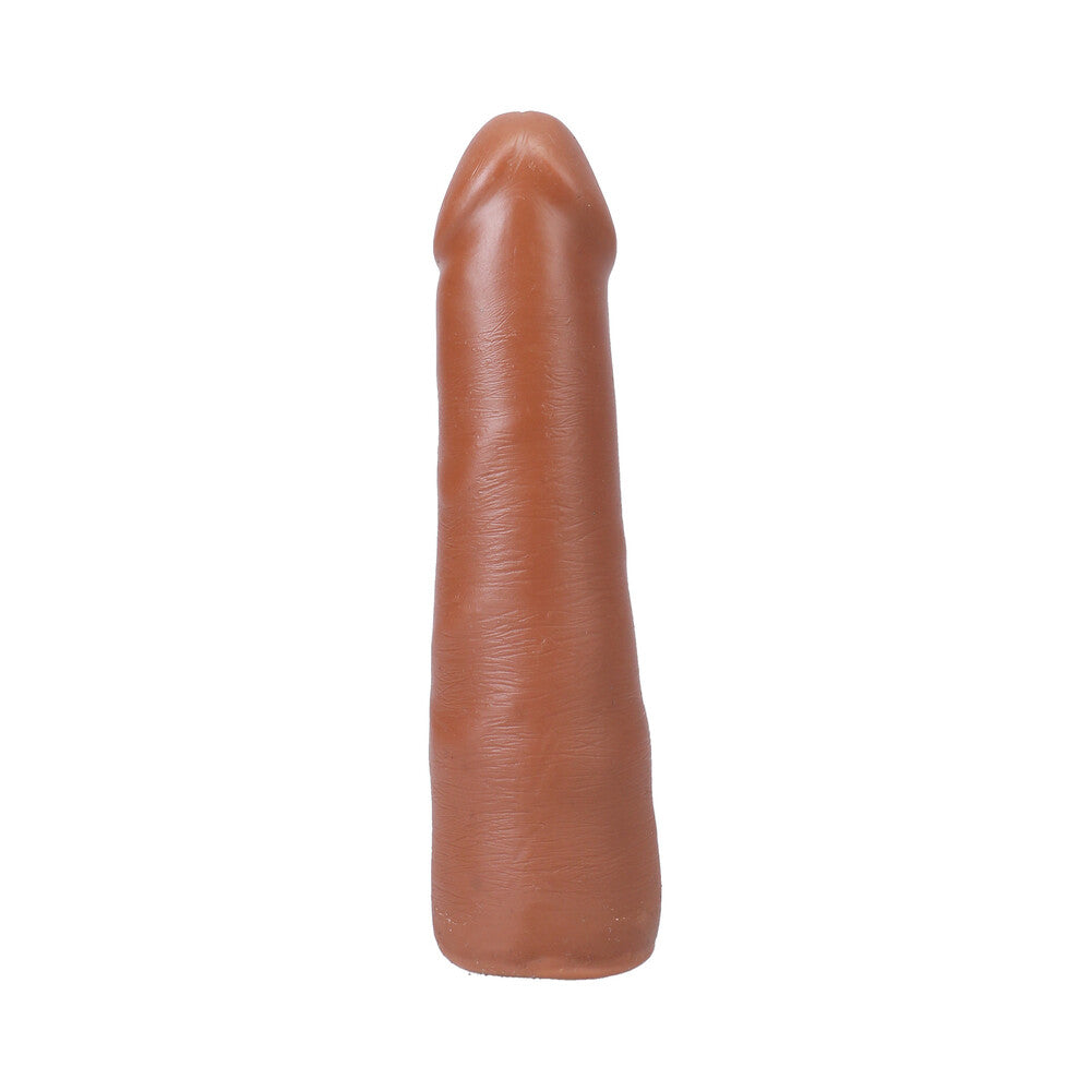 7 inch Dildo from Doc Johnson in Tan Light Brown Mocha designed for anal sex with Her or Him