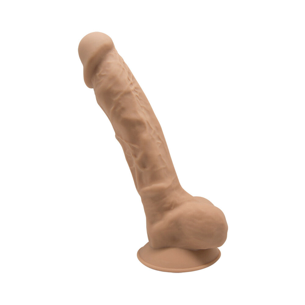 7 inch Dildo from Doc Johnson in Vanilla Ivory Beige designed for anal sex with Her or Him