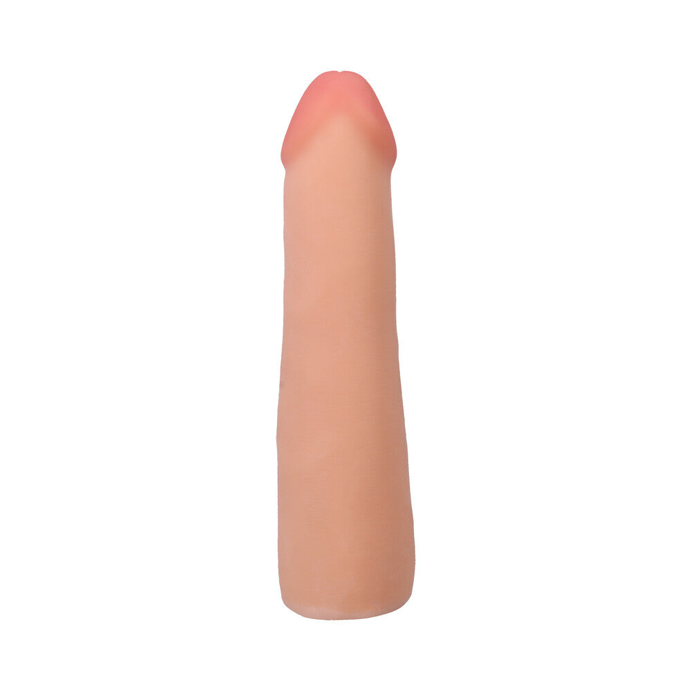 7 inch Dildo from Doc Johnson in Vanilla Ivory Beige designed for anal sex with Her or Him
