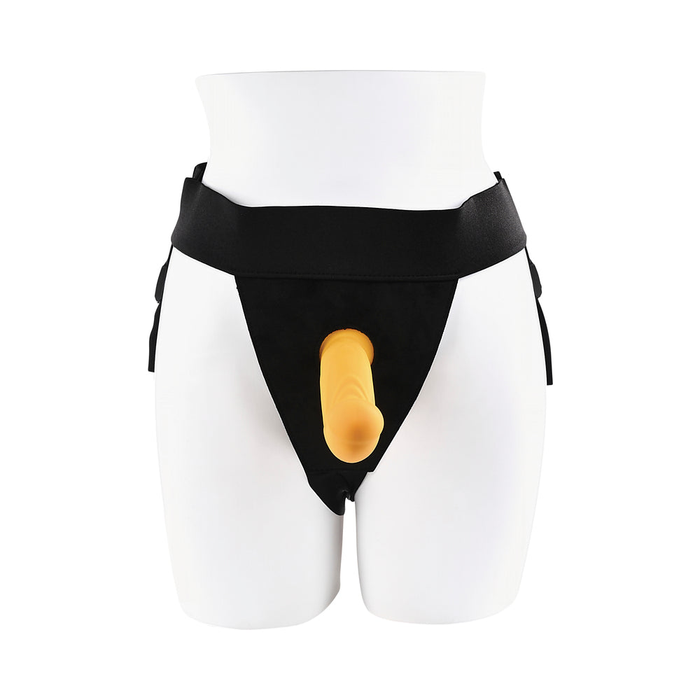 7 inch Dildo from Gender X in Yellow pictured for anal pleasure for Her or Him