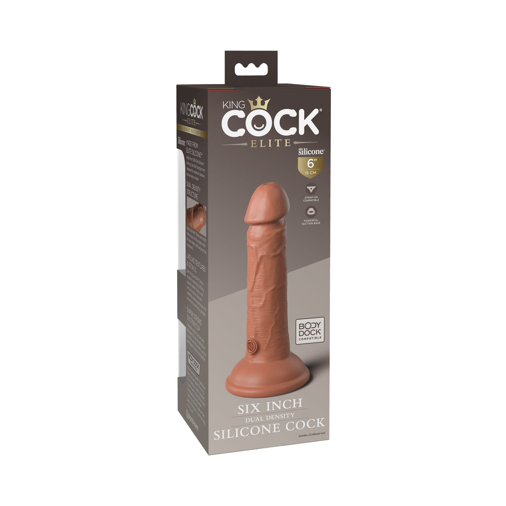 7 inch Dildo by Pipedream in Tan Light Brown Mocha displayed for pegging Him or Her