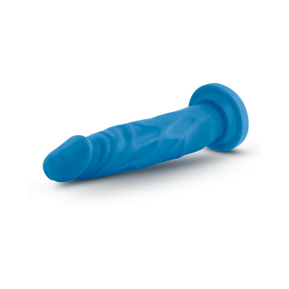 7.5 inch Dildo from Blush in Blue designed for anal sex with Her or Him
