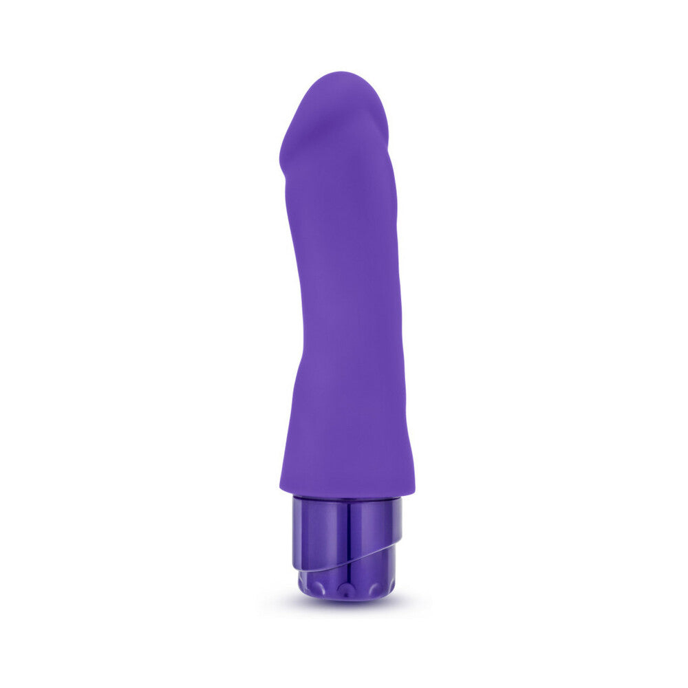 7.75 inch Dildo from Blush in Purple designed for anal sex with Her or Him