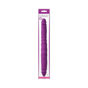 12 inch Dildo by NS Novelties in Purple shown for use by Her or Him
