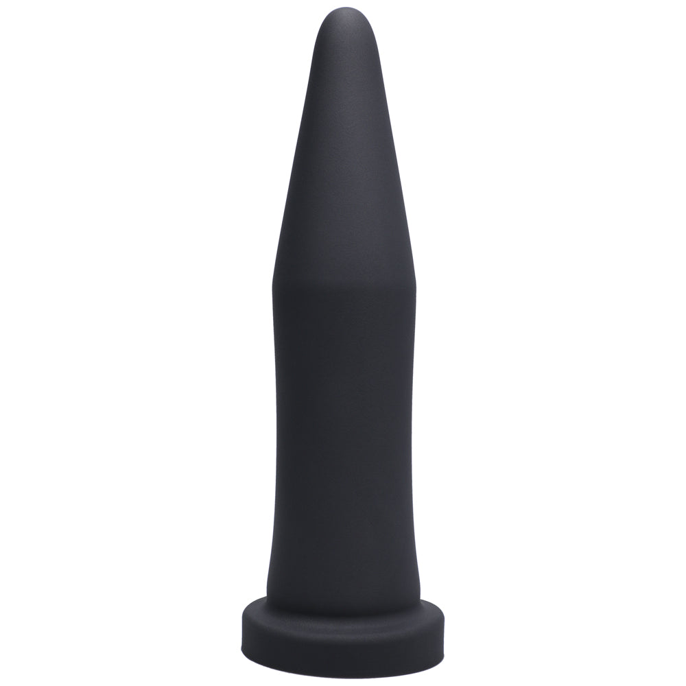 Dildo by Tantus in Black shown for use by Her or Him