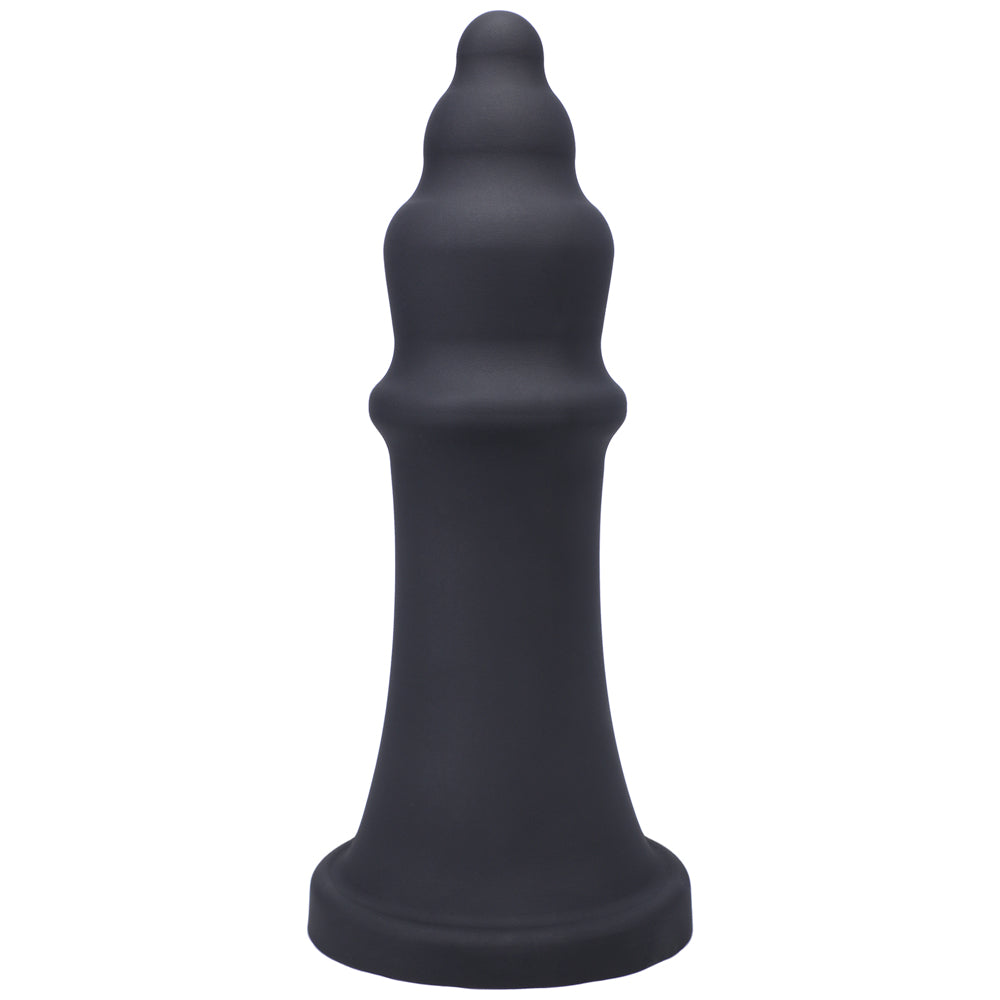 Dildo by Tantus in Black shown for use by Her or Him