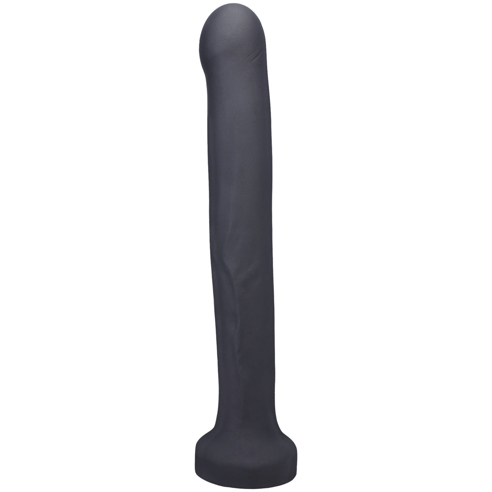 Dildo by Tantus in Black shown for use by Her or Him