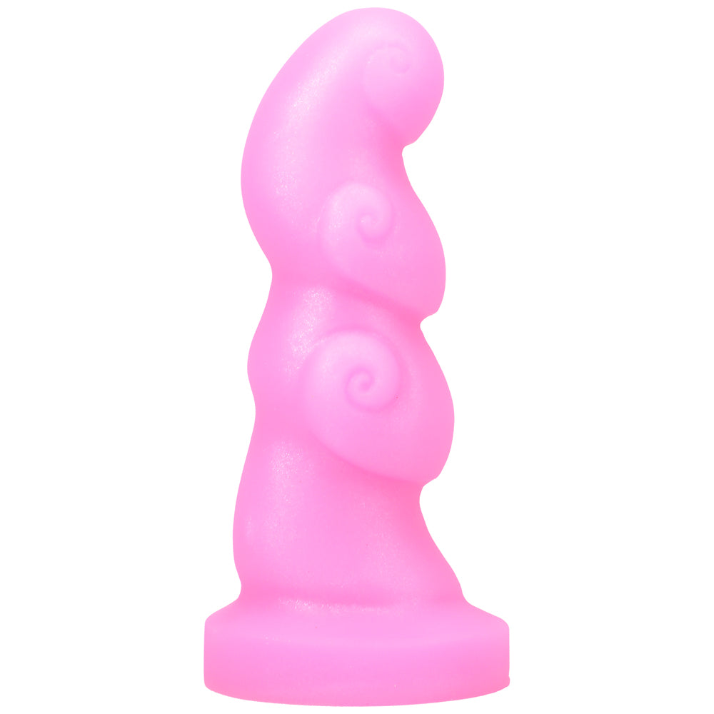 Dildo by Tantus in Light Pink shown for use by Her or Him