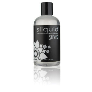 8.5 oz Silicone Lube Sliquid Silver