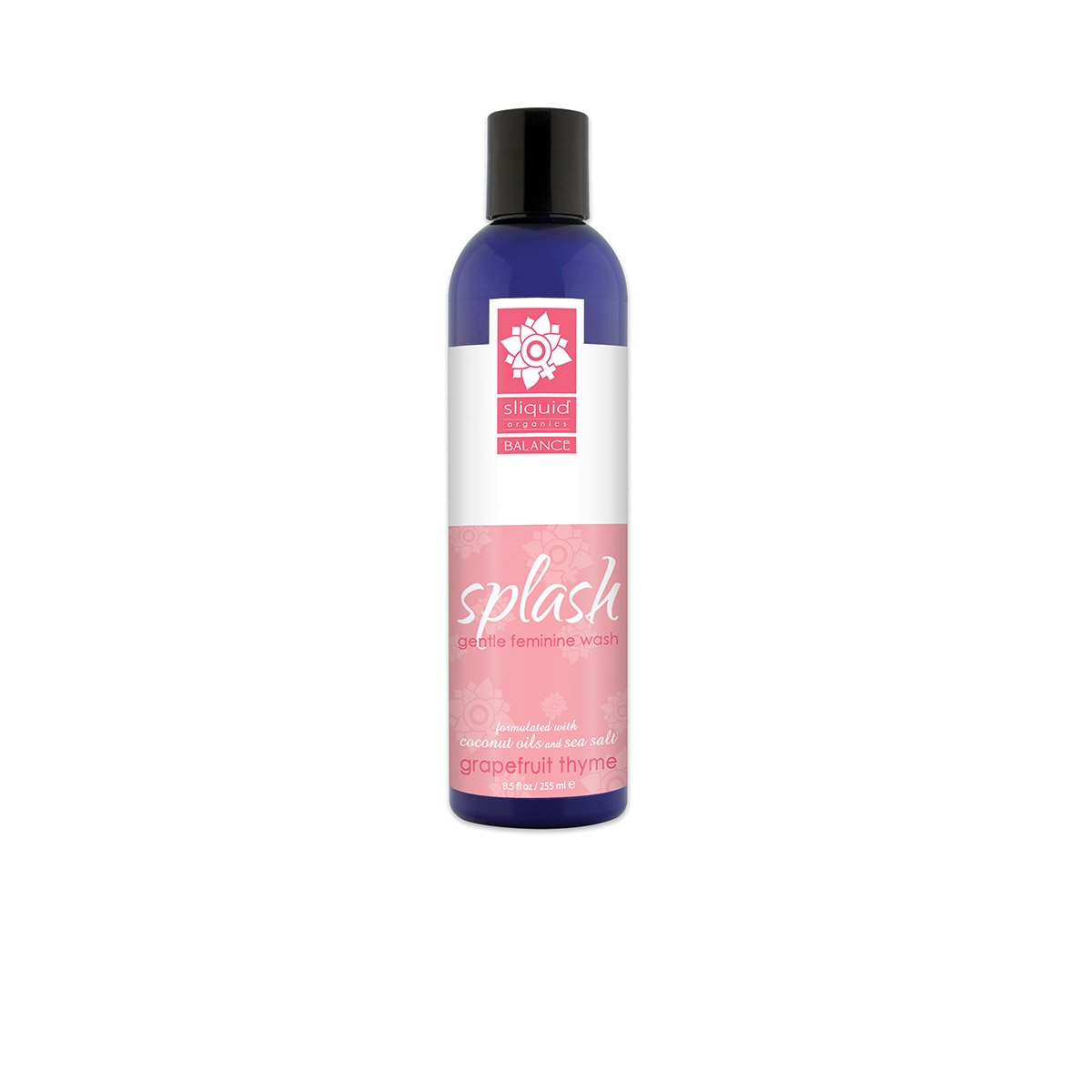 Sliquid Splash 8.5oz - Grapefruit Thyme intimate cleansers and personal cleansing care by Sliquid.