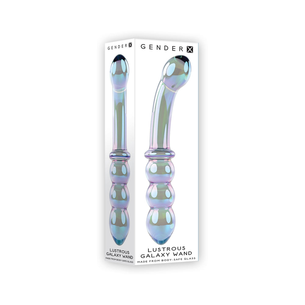 7.3 inch Dildo by Gender X in Multi-Color shown for use by Her or Him