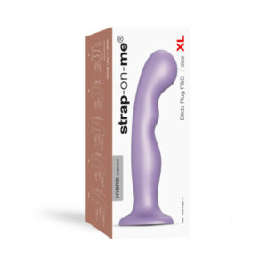 Dildo Lovely Planet Light Purple Strap On Me Plug P&G Metallic Lilac Large