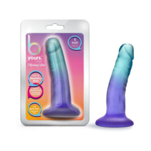 5 inch Dildo Blush Multi-Color B Yours Morning Dew Sapphire