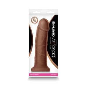 7 inch Dildo NS Novelties Brown Chocolate Cocoa Colours Dual Density