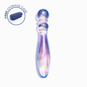 Dildo Biird Light Purple Cecii Beaded Glass