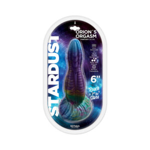 6 inch Dildo Hott Products Multi-Color Stardust Orion''s Orgasm Silicone