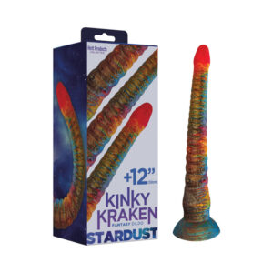 12 inch Dildo Hott Products Multi-Color Stardust Kinky Kraken Bendable Fantasy