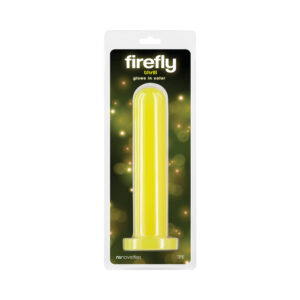 Dildo NS Novelties Yellow Firefly Thrill Large Glow in the Dark
