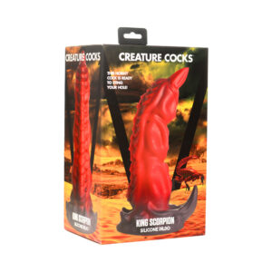 Dildo XR Brands Red Creature Cocks King Scorpion Silicone