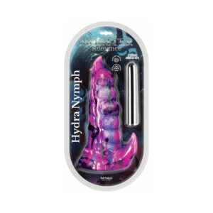 7.5 inch Dildo Hott Products Purple Monster Romance Hydra Nymph with Vibrating Bullet Silicone
