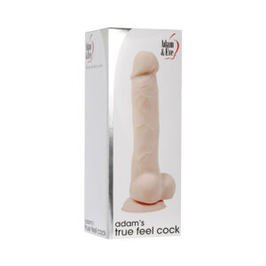 7 inch Dildo Adam & Eve Vanilla Ivory Beige Adam''s True Beige