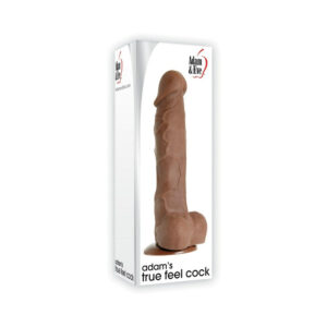 7 inch Dildo Adam & Eve Brown Chocolate Cocoa Adam''s True Feel