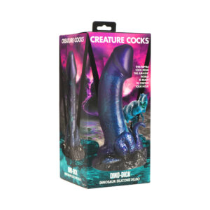 Dildo XR Brands Purple Creature Cocks Dino Dick Dinosaur Silicone L