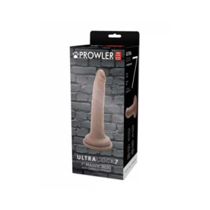 7 inch Dildo Prowler RED Brown Chocolate Cocoa Ultra Cock Realistic Caramel