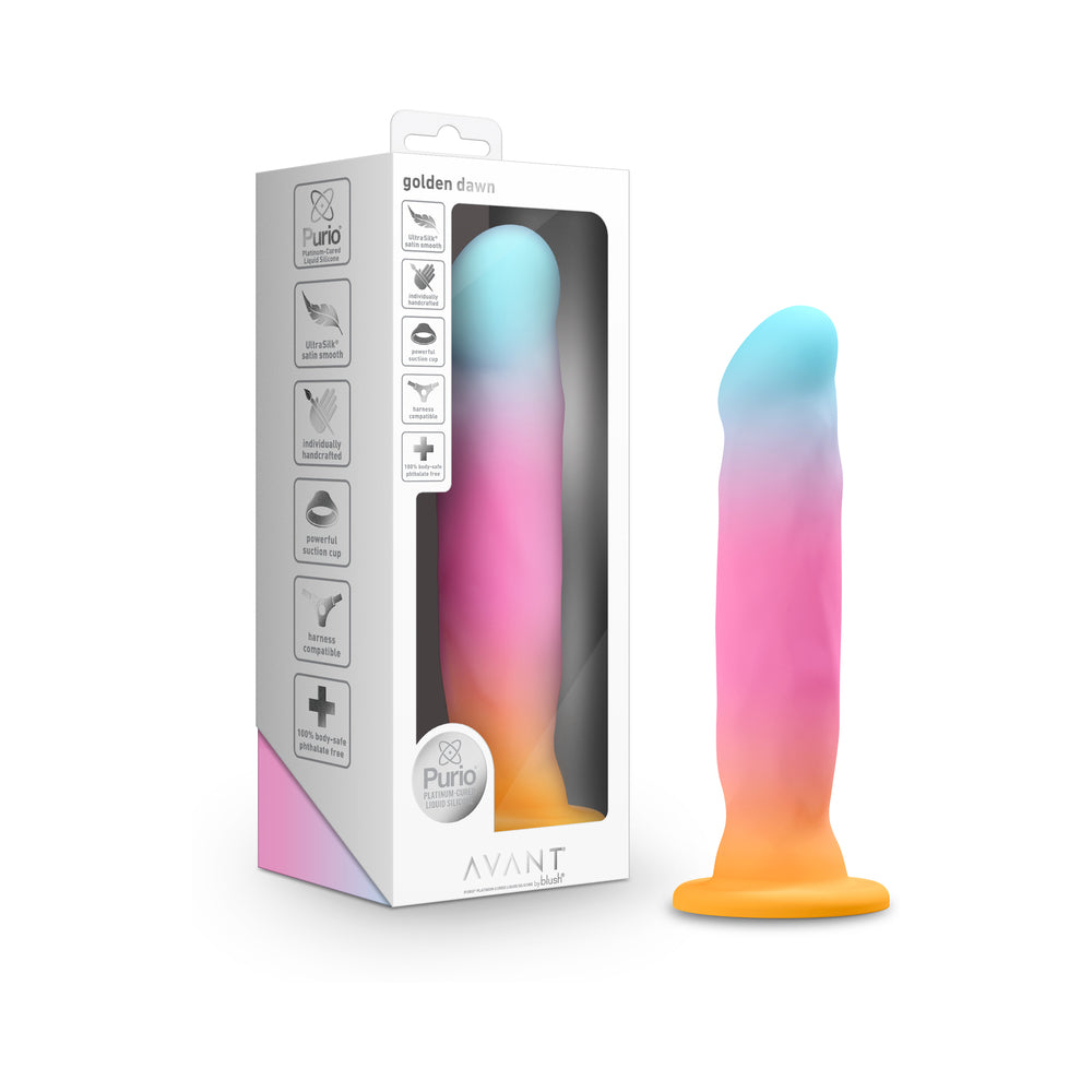 Dildo by Blush in  shown for use by Her or Him