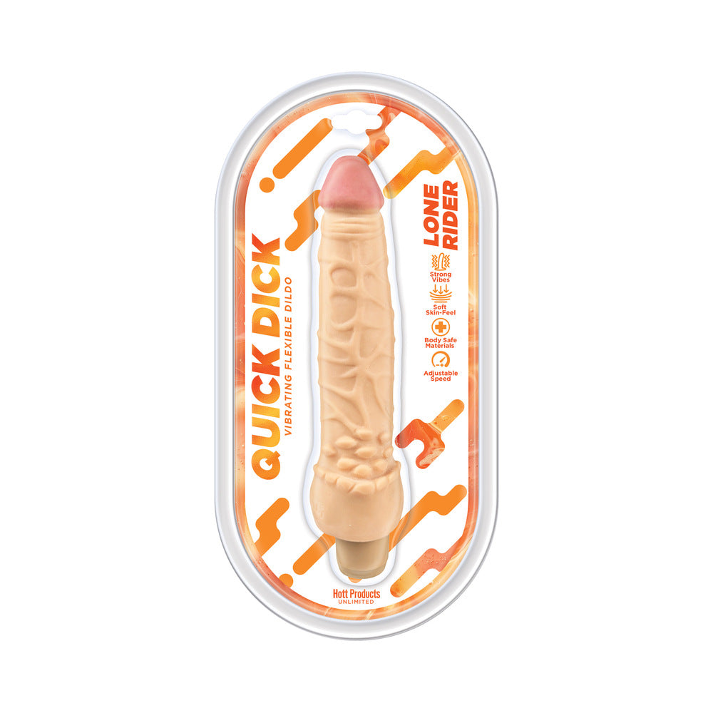 8 inch Dildo by Hott Products in shown for use by Her or Him