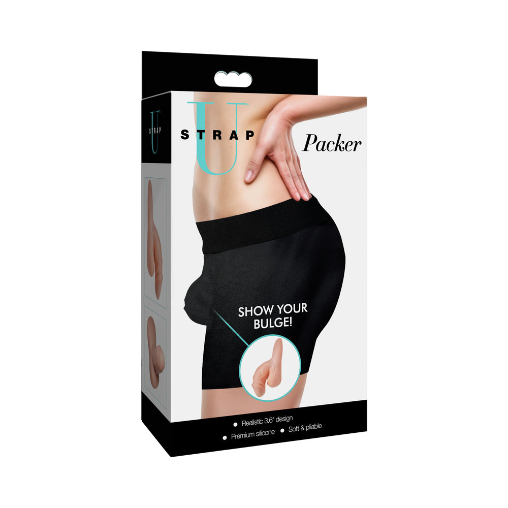 3.6 inch Dildo by XR Brands in shown for use by Her or Him