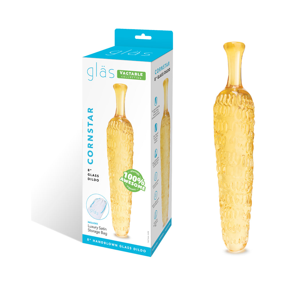 8 inch Dildo by Electric Eel in  shown for use by Her or Him