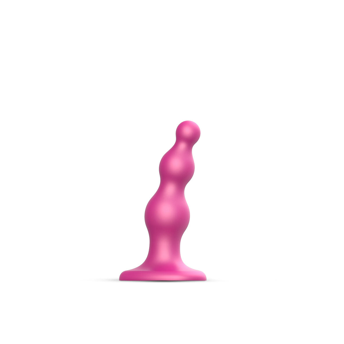 Dildo by Lovely Planet in Hot Pink Magenta Fuchsia shown for use by Her or Him