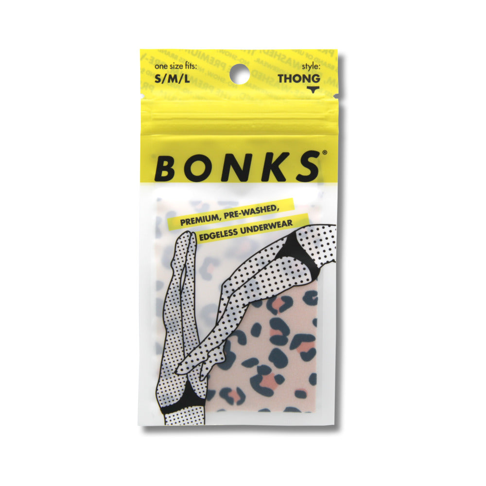 Sexy Animal Print panties by Bonks in her favorite color and panty style.