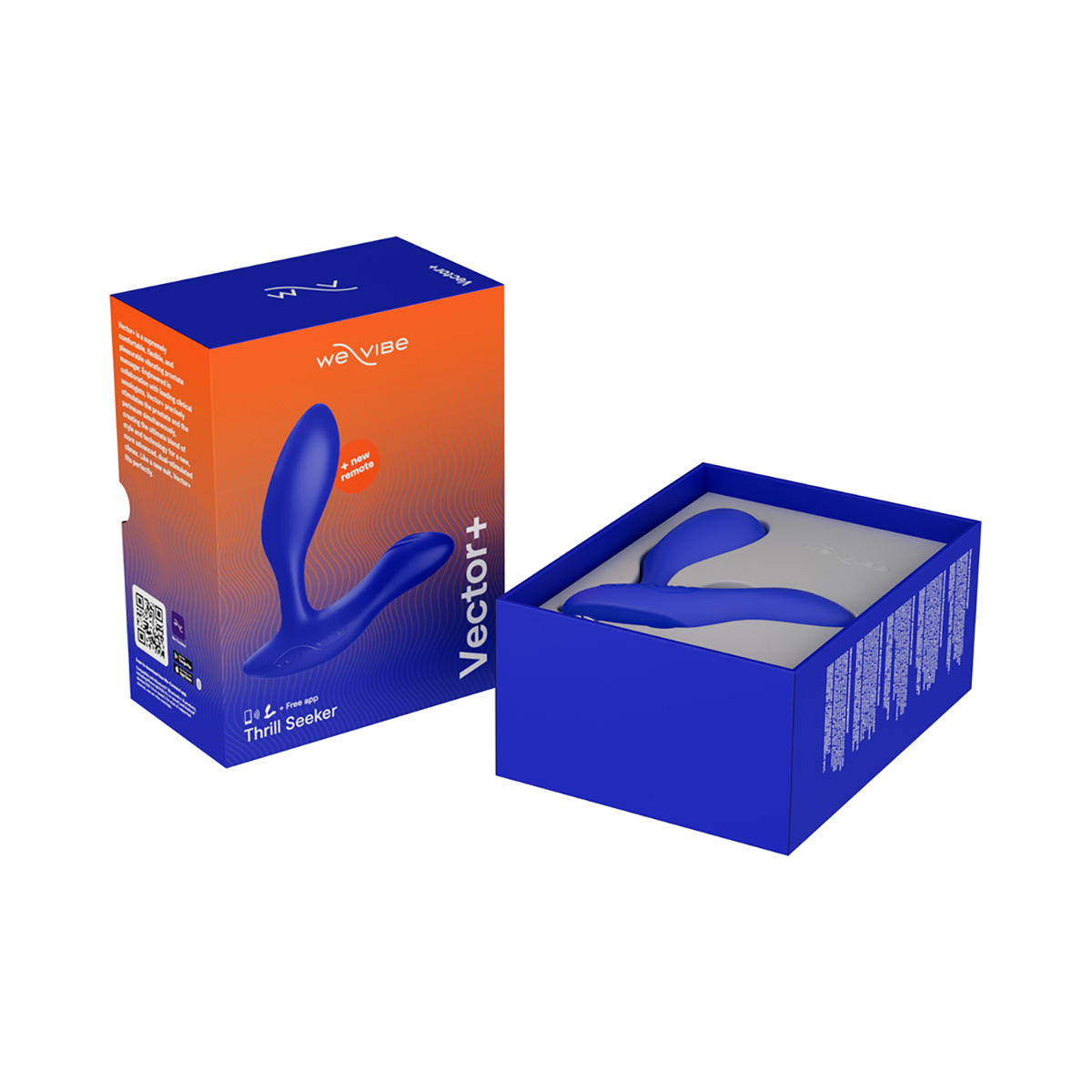 Product image of the Blue We-Vibe vibrator on clean background