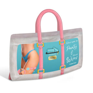 Blue Panties Sweetums Low Rise Micro Thong Cinnamon Buns Size Q by Magic Silk