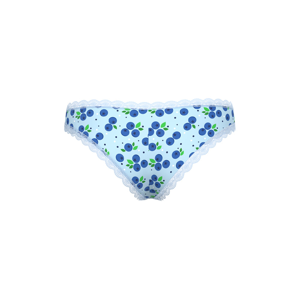 Sexy Blue panties by Magic Silk in her favorite color and panty style.