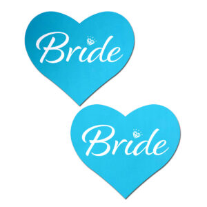 Sexy Nipple Covers  Bride Blue Hearts