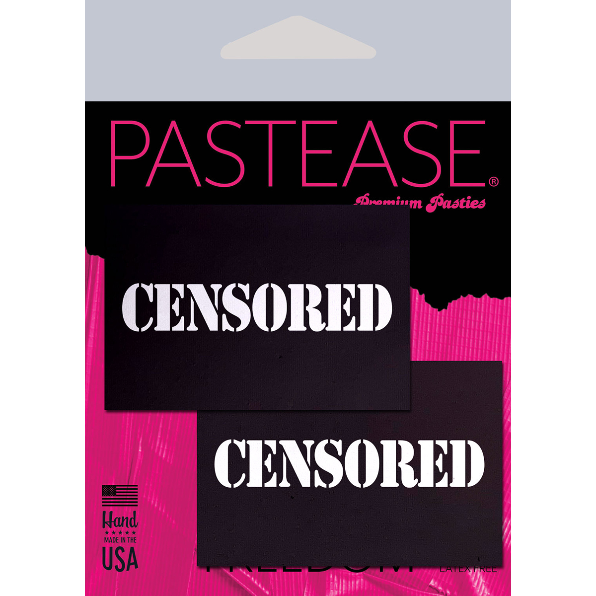 Wearing Censored nipples covers by Pastease can be fun and sexy!