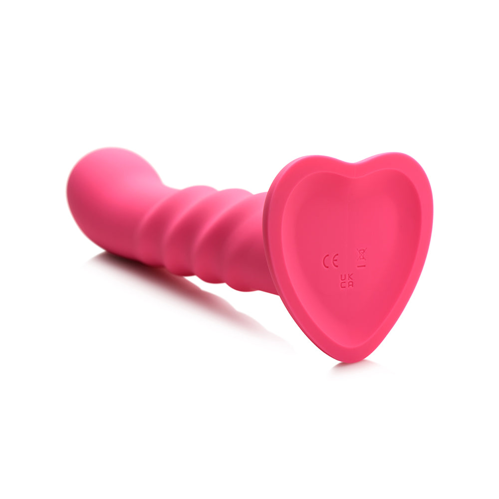 Dildo by Curve Novelties in Light Pink shown for pegging Her or Him
