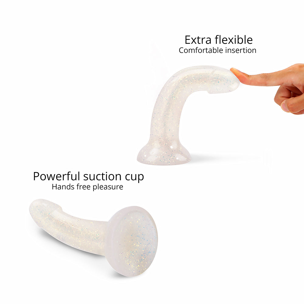 Dildo from Lovely Planet in Gold designed for anal sex with Her or Him